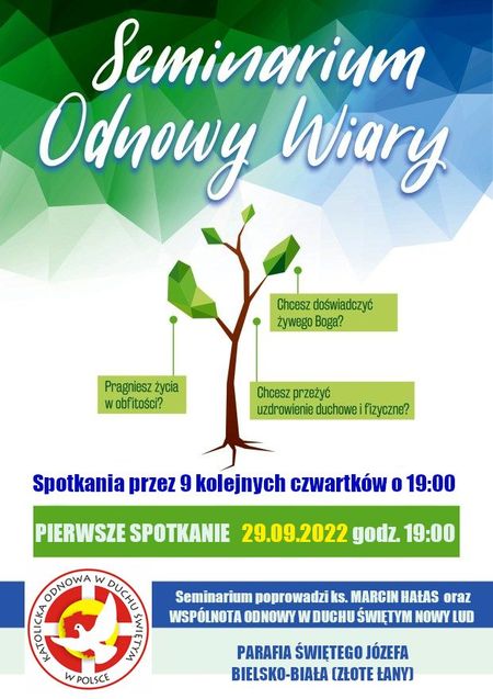 Seminarium Odnowy Wiary Bielsko-Biała 2022